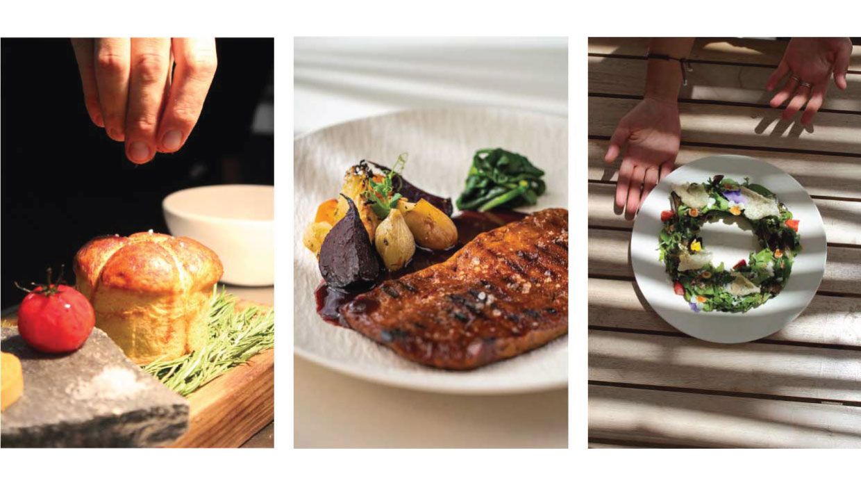 Koukoumi Vegan Hotel gastronomy