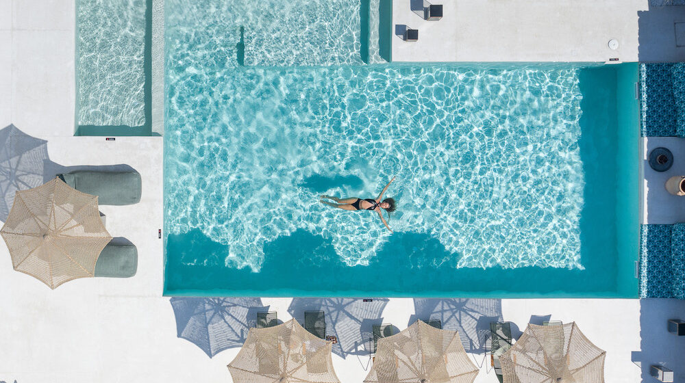 Koukoumi Vegan Hotel pool