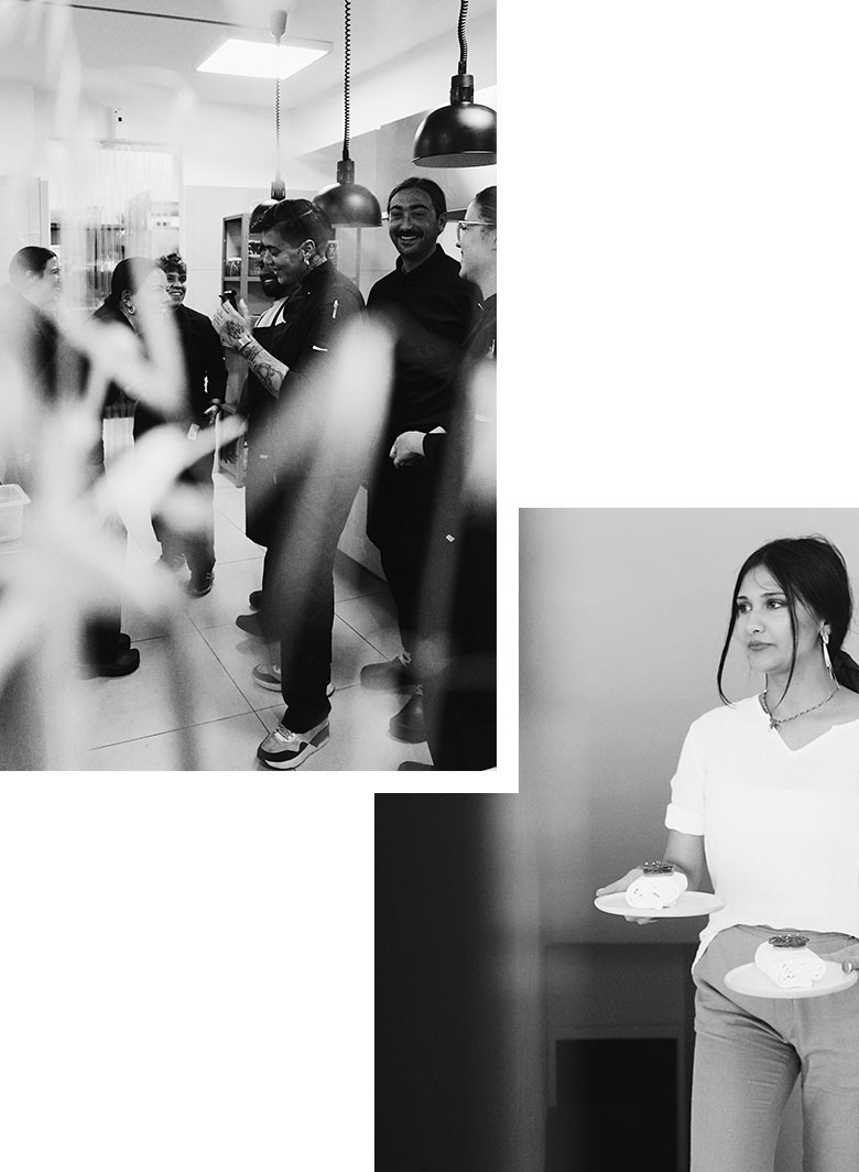 Koukoumi Vegan Hotel catering collage