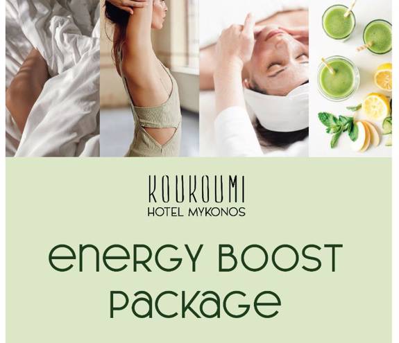 Energy boost package poster